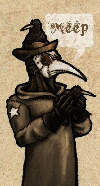 Чумной доктор 17 века