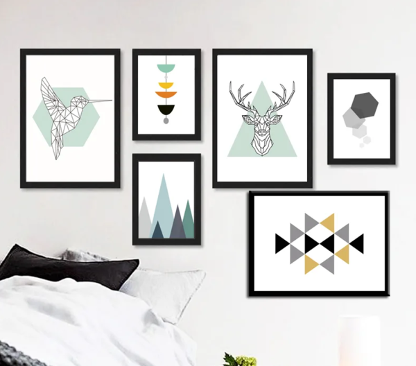 Постеры в стиле Сканди