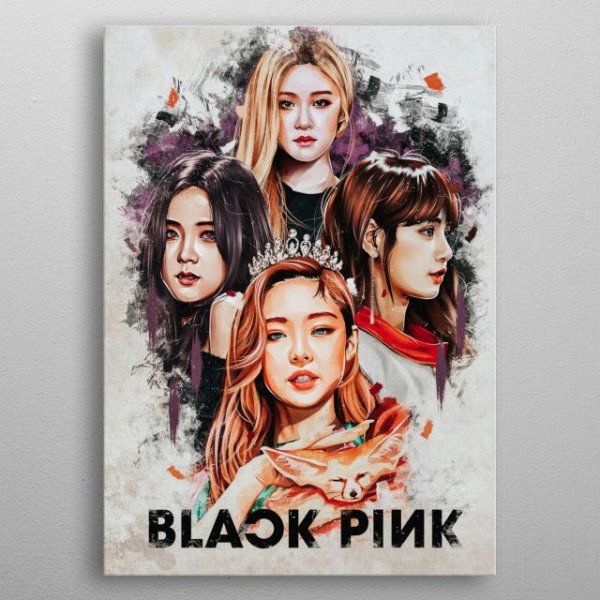 Постеры на стену Блэк Пинк