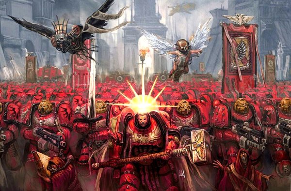 Комиссар Warhammer 40000 плакат
