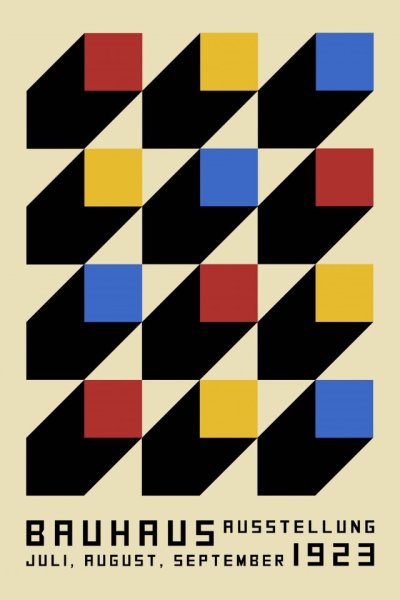 Школа Баухауз геометрические Примитивы