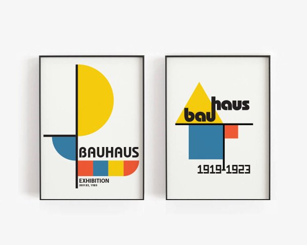 Баухауз постеры