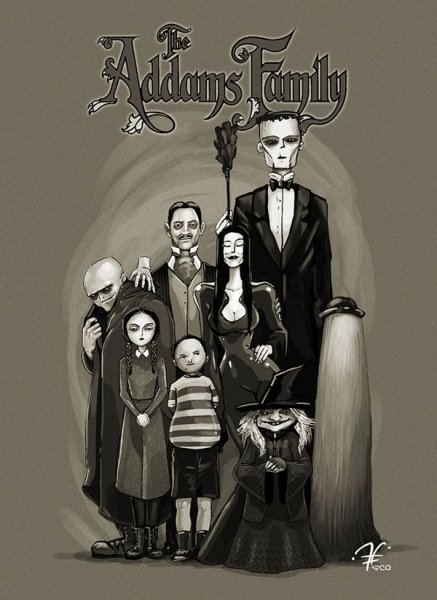 Семейка Аддамс 2019 Постер