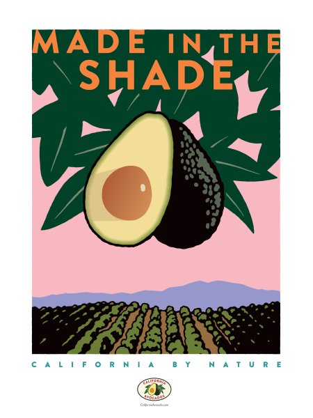 Эстетичные рисунки авокадо