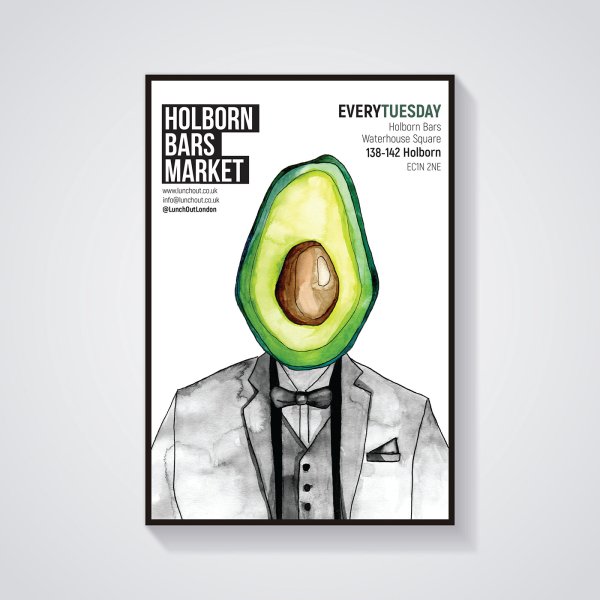 Постеры на стену с авокадо