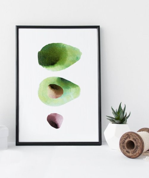 Авокадо пейзаж