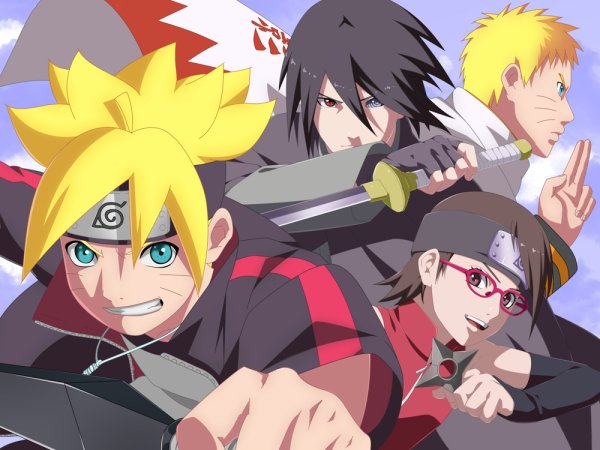 Наруто и Боруто в 12