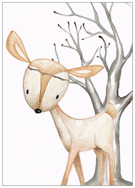 Звери в скандинавском стиле