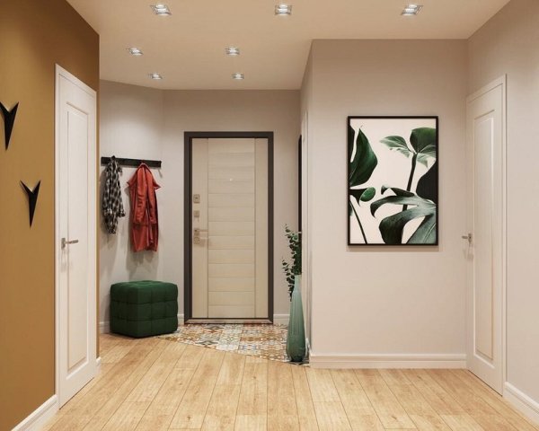 Триптих в интерьере