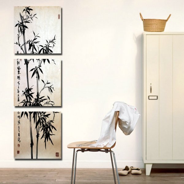 Развеска картин в интерьере