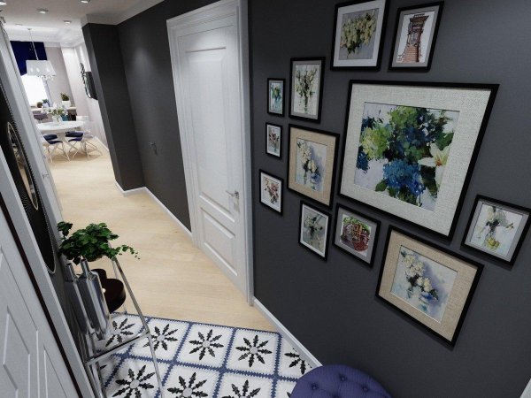 Плакат в интерьере