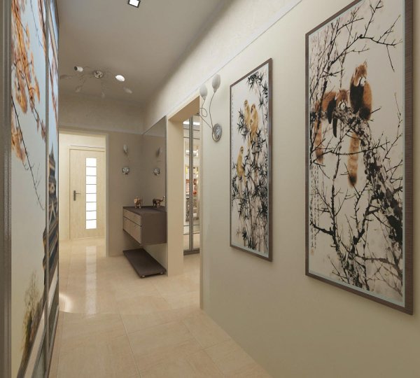 Картины для интерьера прихожей