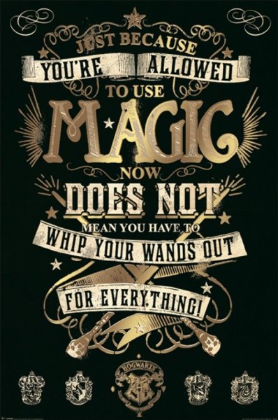 Плакат фильма Гарри Поттер