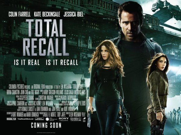 Постер total recall 2012