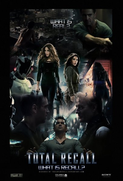 Total recall 1990 poster