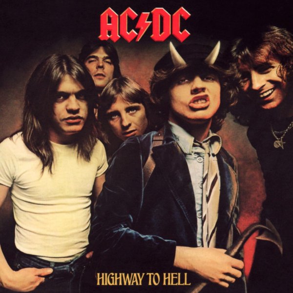 AC/DC Highway to Hell 1979 обложка