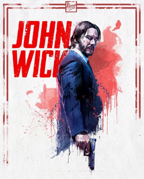 John Wick 2 Постер