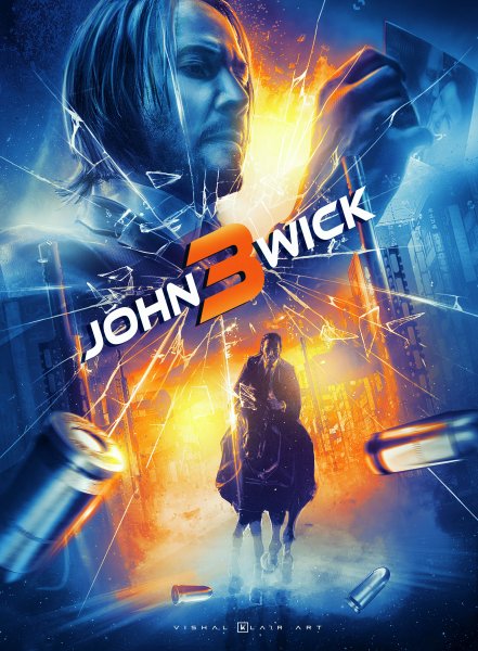 John Wick: Chapter two 2017 Постер