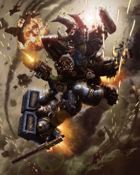 Вархаммер 40000 орки хаоса