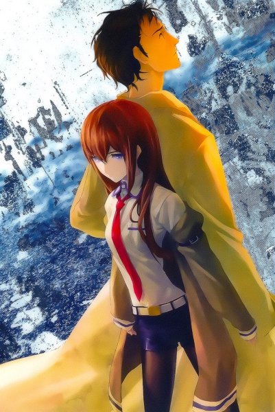 Врата Штейна аниме Постер