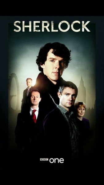 Шерлок 1 сезон Постер