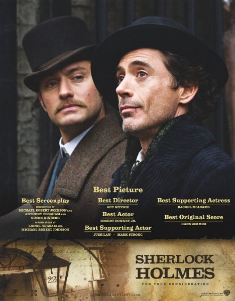 Шерлок Холмс 2009 Sherlock holmes 2009 фильм Постер