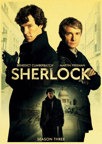 Шерлок сериал обложка
