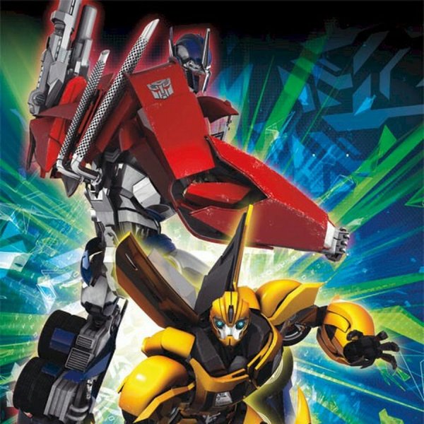 Трансформеры Оптимус и Бамблби Постер