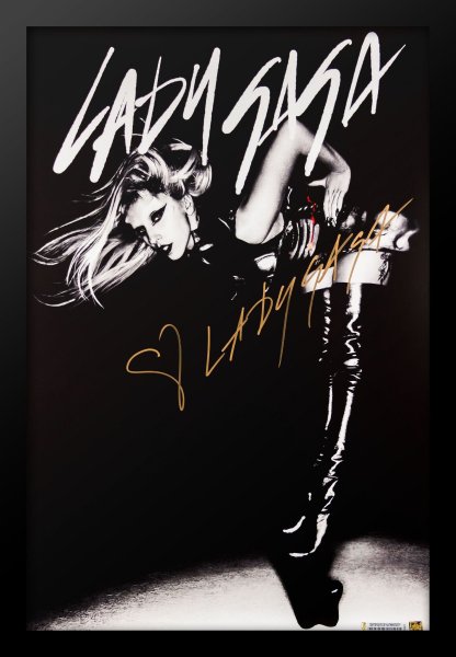 Леди Гага плакат