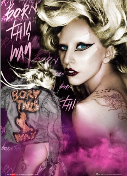 Lady Gaga постеры born this way