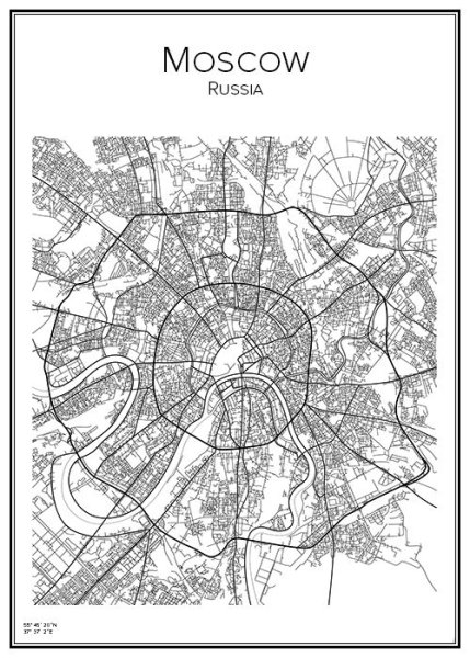 Карта "Москва"