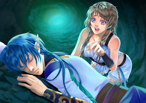 Элдария Эзарель поцелуй