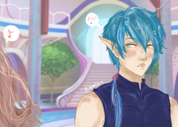 Элдария Эзарель поцелуй