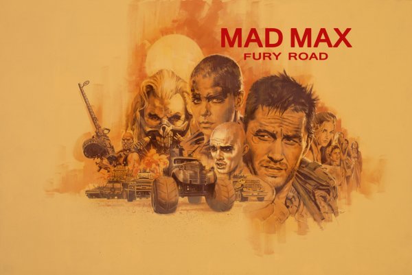 Безумный Макс дорога ярости Постер