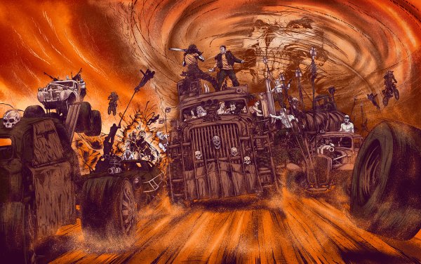 Mad Max Fury Road Постер