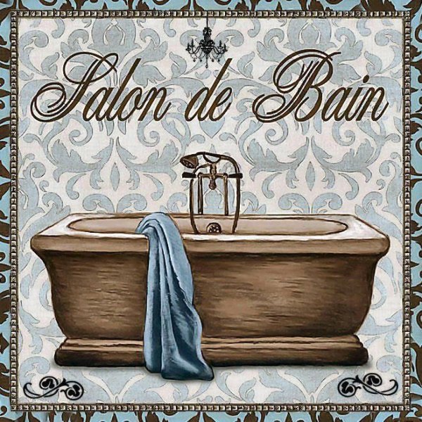 Плакат в ванную комнату