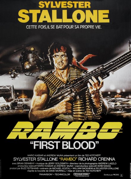 Рэмбо first Blood Постер
