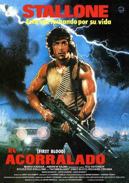 Постеры фильма Рэмбо 1 первая кровь