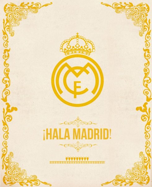 Постер "Реал Мадрид ФК"