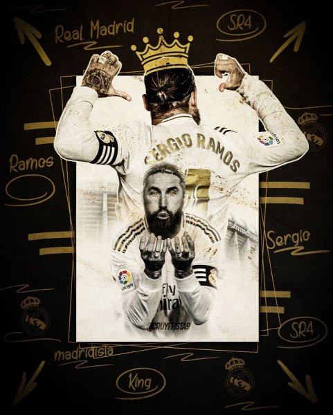 Sergio ramos poster