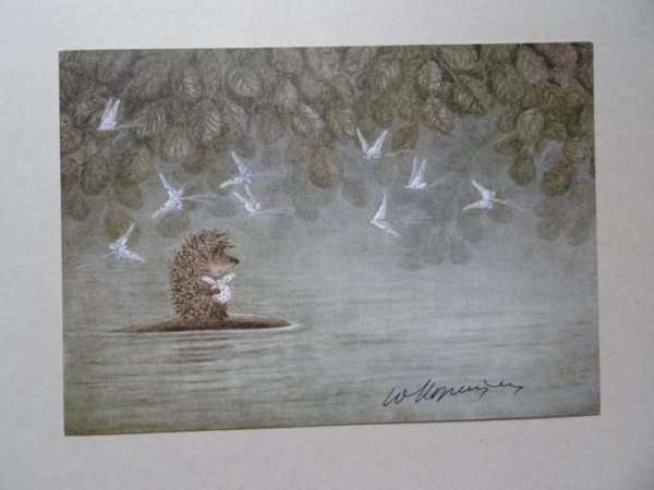 Картина Ежик в тумане