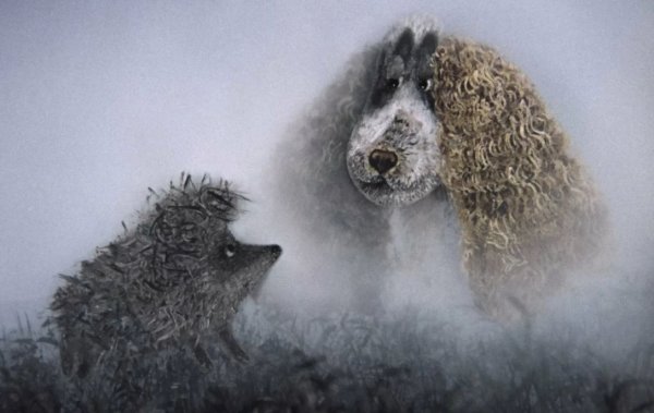 Ёжик с котомкой уходит