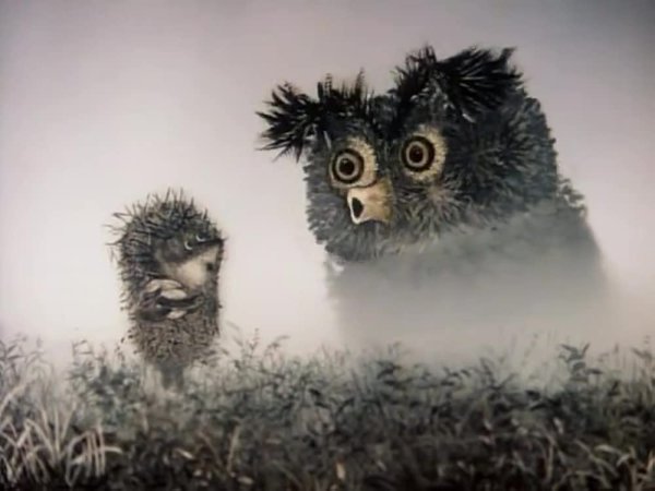 Ежик в тумане обои