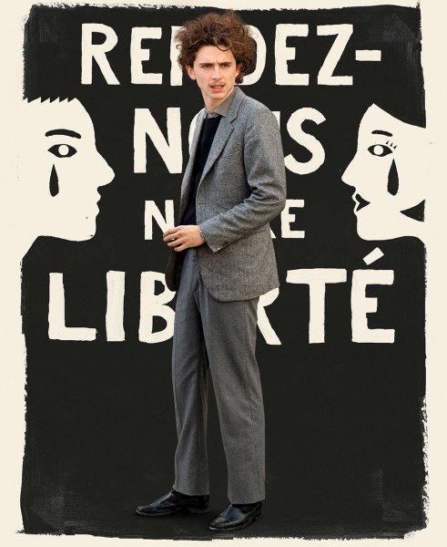 Тимоти Шаламе Уэс Андерсон