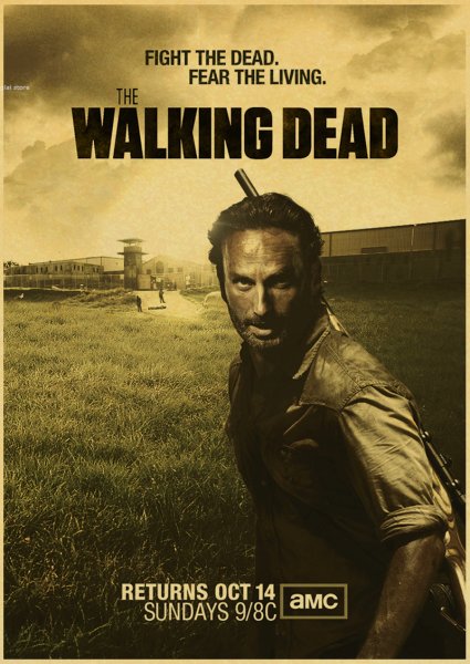 Ходячие мертвецы 5 сезон Постер