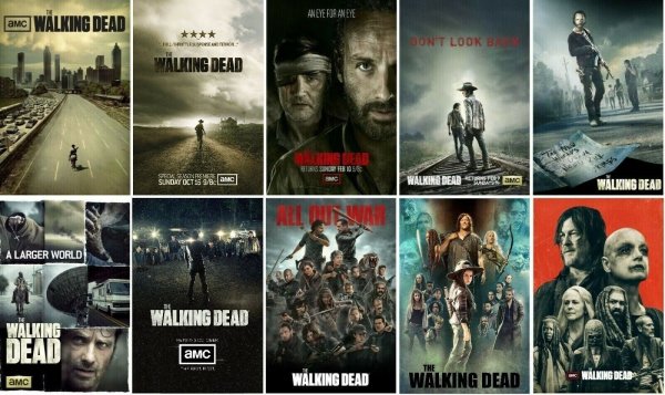 The Walking Dead 8 сезон Постер