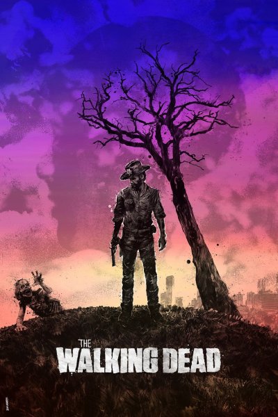 Ходячие мертвецы сериал арт