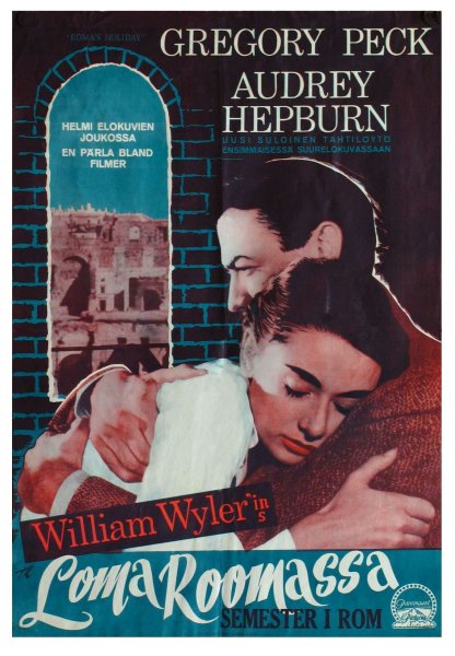 Roman Holiday 1953 poster