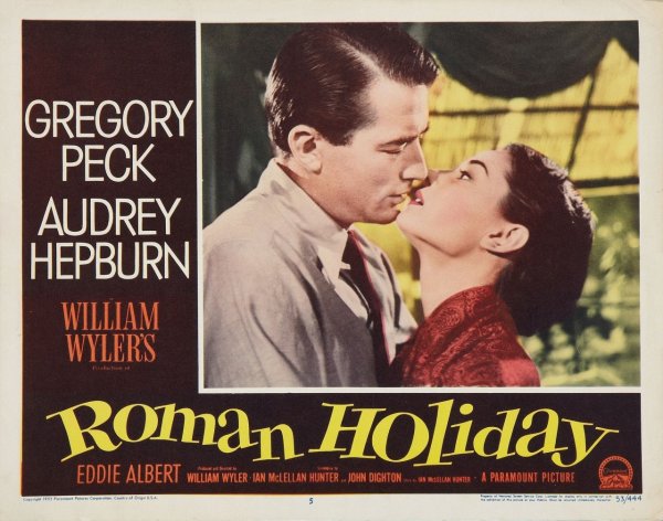 Римские каникулы фильм 1953 Постер