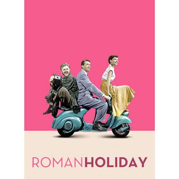 Одри Хепберн и Грегори Пек римские каникулы